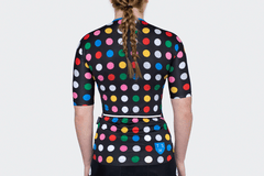 Women's Black Polka Dot Jersey (Medium Only)