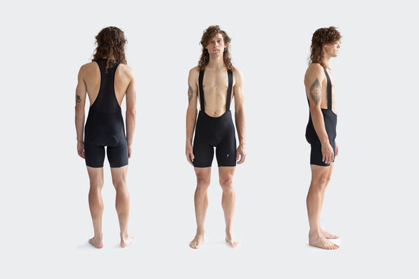 Men's 2021 Black Label Pro Bibs (Shorter Inseam)