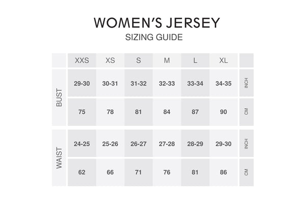 Women's Blue Clouds Jersey (Extra Small Only)