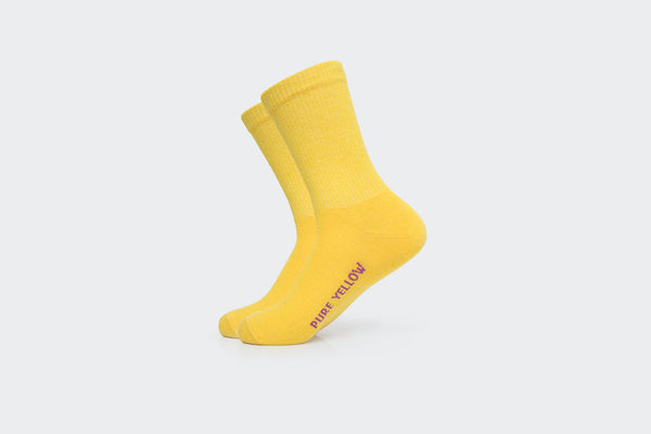 Yellow Wool Sock