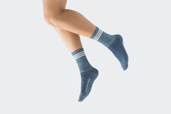 Merino Adventure Socks (Lake Michigan Blue)