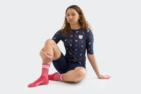 Merino Adventure Socks (Badlands Red)
