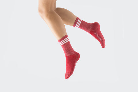 Merino Adventure Socks (Badlands Red)