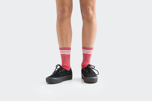 Merino Adventure Socks (Badlands Red)