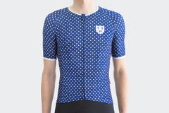 Men's Navy Polka Dot Jersey