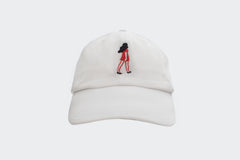 Marching Woman "Dad Cap" (white)