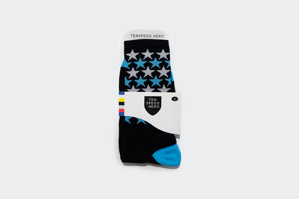 TSH. Black Stars Socks
