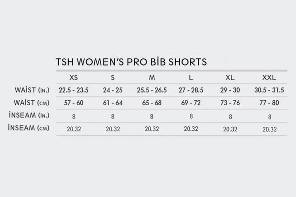 Women's Seamoss Pro Bibs (Shorter Inseam)