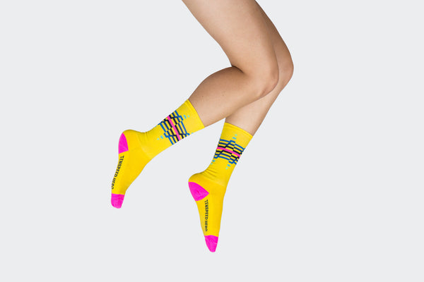 You Are My Disco Socks - Yellow