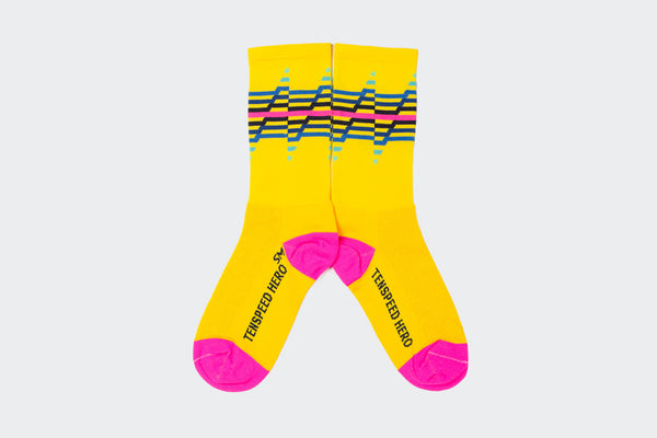 You Are My Disco Socks - Yellow