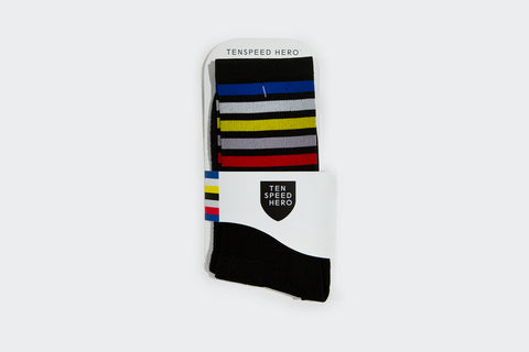 Black TSH Club Color Sock